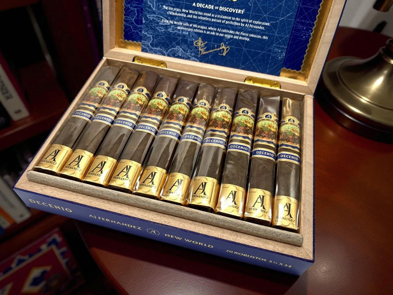 Doutníky New World od A.J. Fernandez